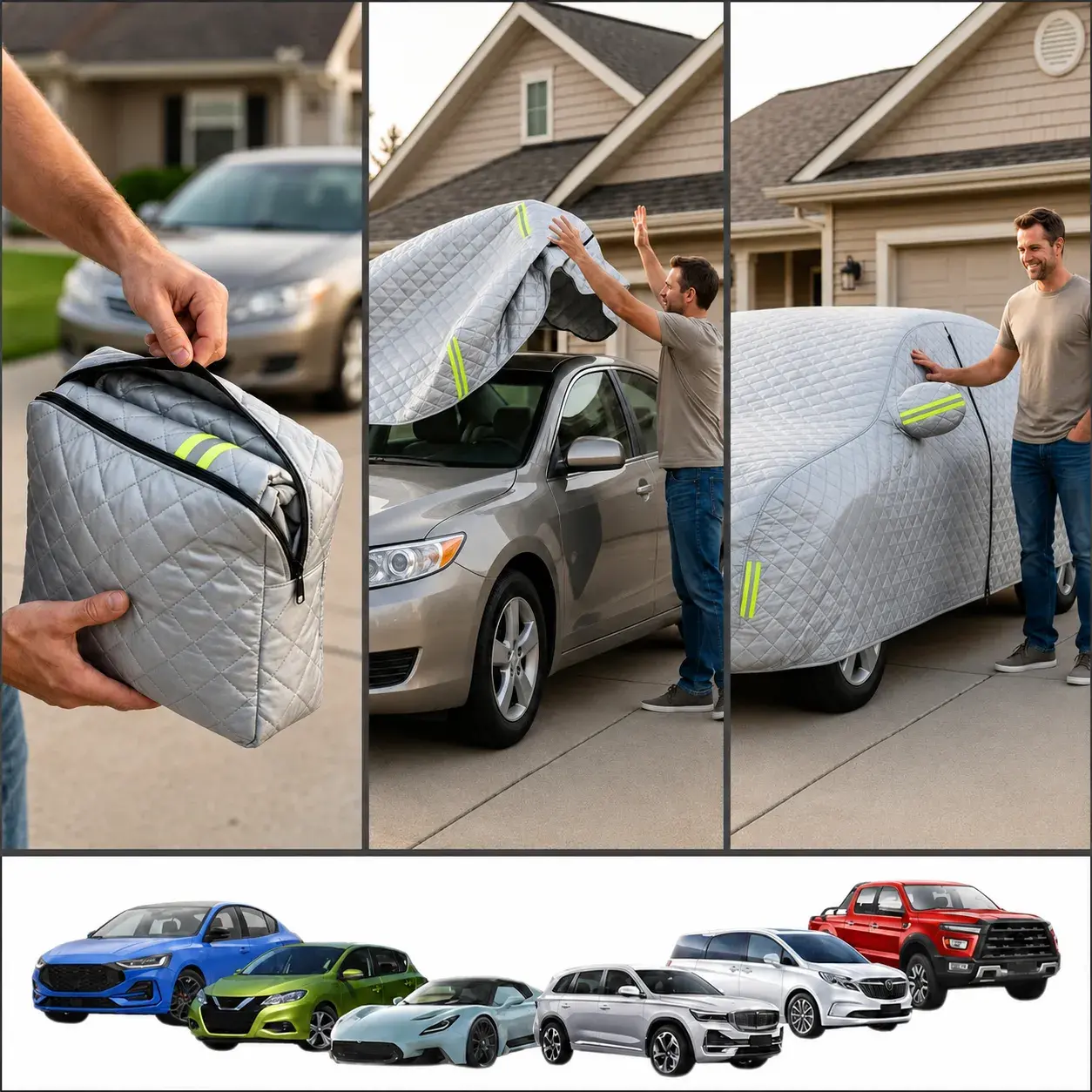 Technologie 4-Way Stretch přizpůsobitelná různým typům vozidel